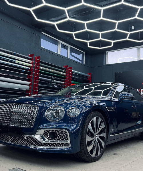 Hexagon Lighting 3 Grid Design